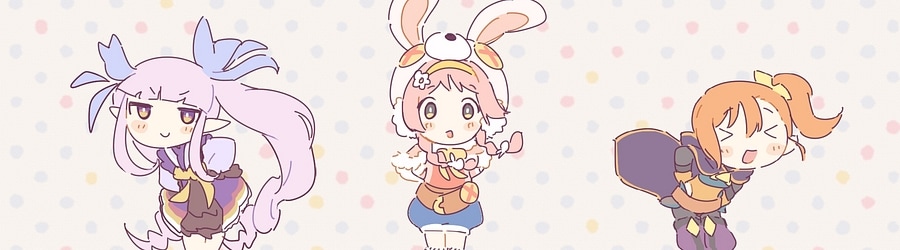 Mimi (CV: Hidaka Rina), Misogi (CV: Morohoshi Sumire), Kyoka (CV: Ogura Yui) - Little Adventure (Rabbit House J-Core Remix) banner