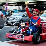 Mario Kart In Detroit