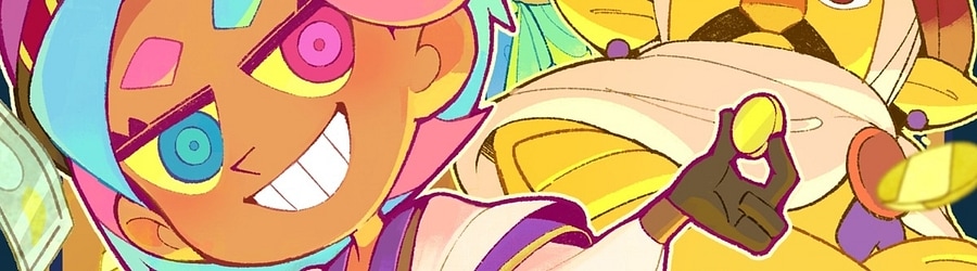 FAKE TYPE. - Knickknack Kingdom banner