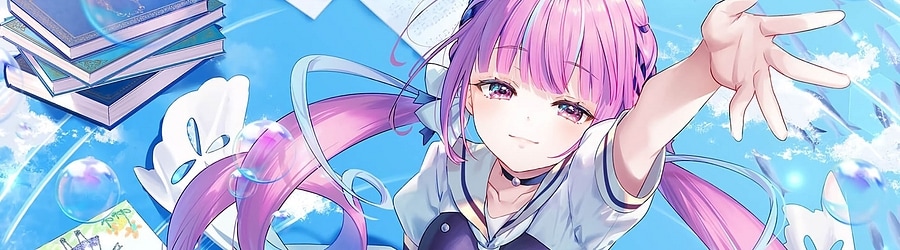 HoneyWorks feat. Minato Aqua - Heroine wa Heikin Ika. (Cut Ver.) banner