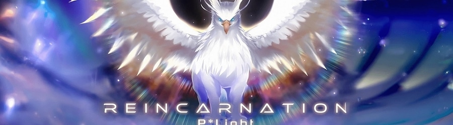 P*Light - REINCARNATION banner