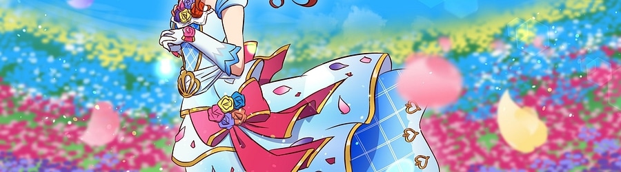 Ruka, Mona, Miki from AIKATSU*STARS! - START DASH SENSATION (TV Size) banner