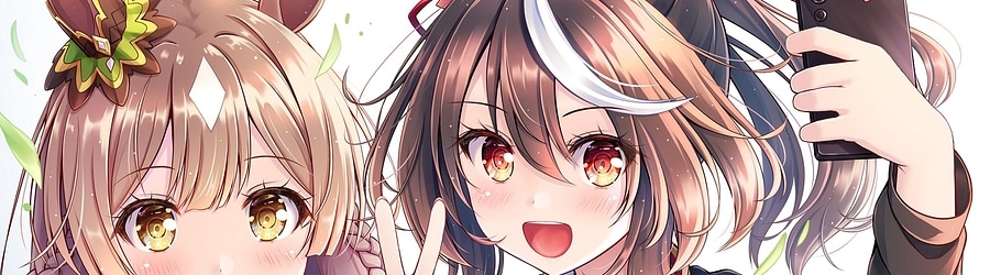 Satono Diamond (CV: Tachibana Hina), Kitasan Black (CV: Yano Hinaki) - Ambitious World (PV Ver.) banner