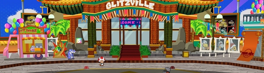 Yoshito Hirano, Yuka Tsujiyoko - Glitzville banner
