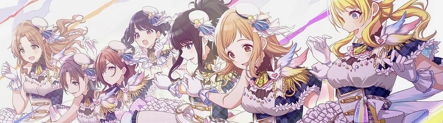 SHINY COLORS - Dye the sky. banner