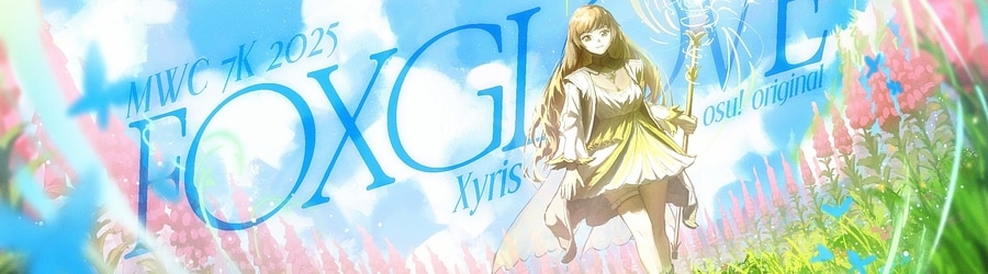 Xyris - FOXGLOVE banner