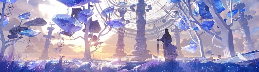 lexycat - crystal forest banner