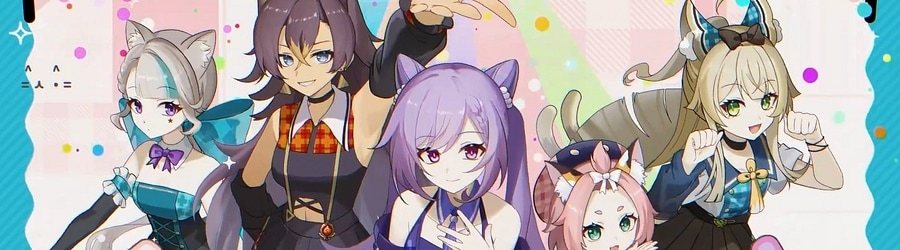 iKz feat. Baki, Wase, Mu Xiaoling, Serafina, Shinba nami - Miao Wu Miao Wu * Da Mao Xian! banner