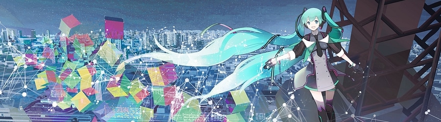 livetune feat. Hatsune Miku - Hand in Hand banner