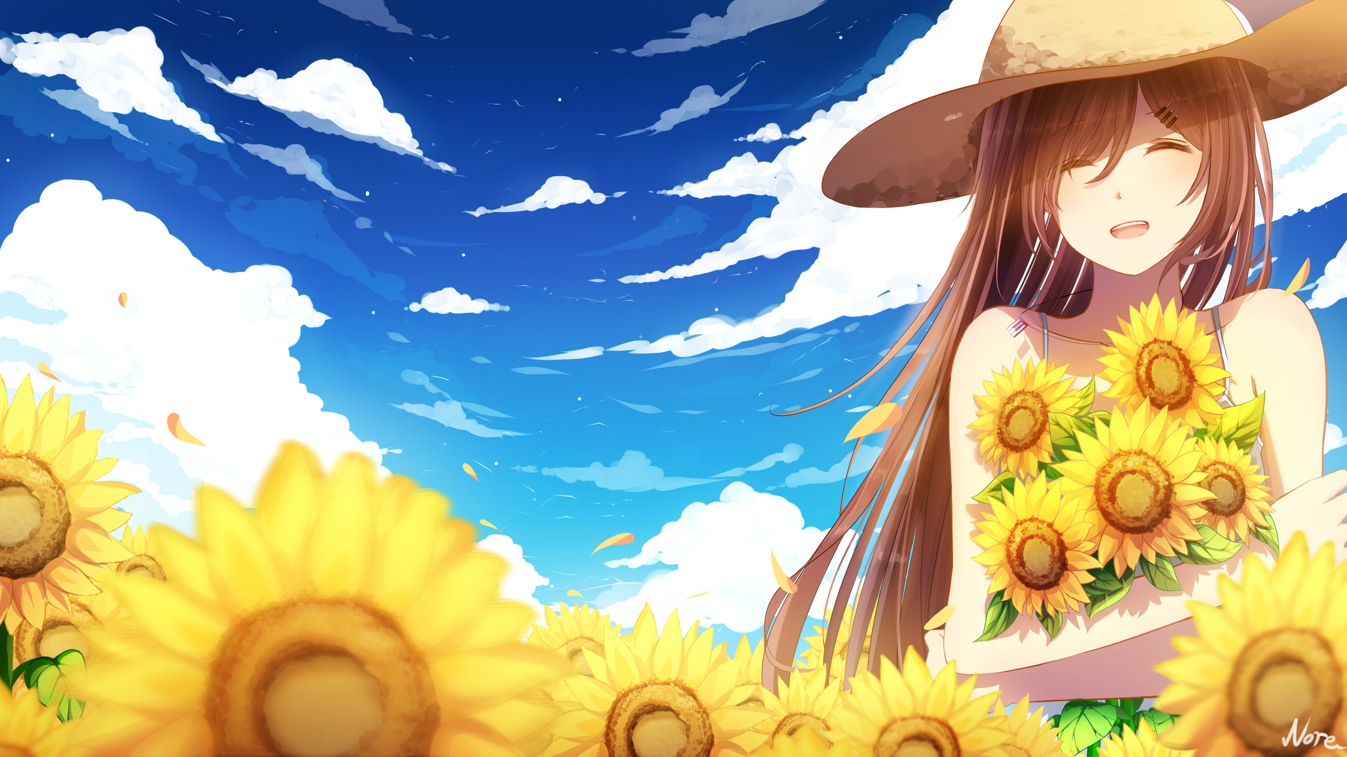 Summer Anime Park Background Dowload Anime Wallpaper Hd - roblox drawing universal void logo face roblox transparent background png clipart hiclipart