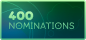 Badge de 400 nominations